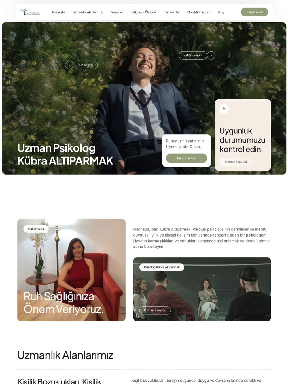 Psikolog Kübra Altıparmak